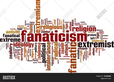 Fanaticism Word Cloud Vector & Photo (Free Trial) | Bigstock