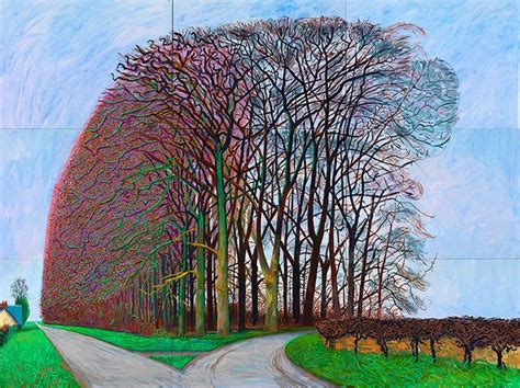 theshadowbook: “ David Hockney, Bigger Trees ” | David hockney landscapes, David hockney ...