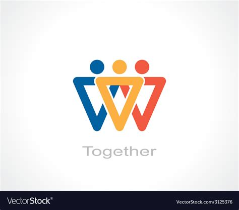 Together Royalty Free Vector Image - VectorStock