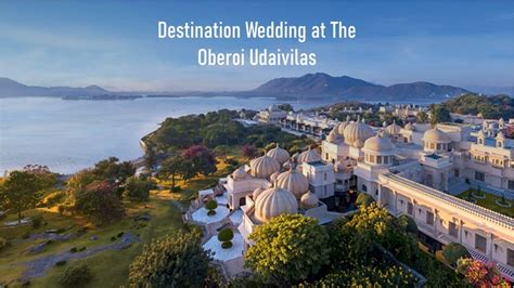 Cost of Destination Wedding at Oberoi Udaivilas, Udaipur | Updated 2024