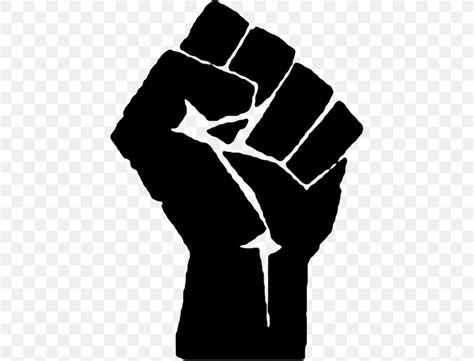 African-American Civil Rights Movement Raised Fist Black Power Social ...