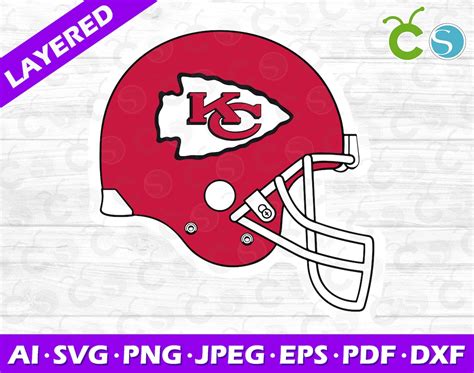 Kansas City Chiefs Helmet 2 Svg Png Chiefs Svg Kansas City | Etsy