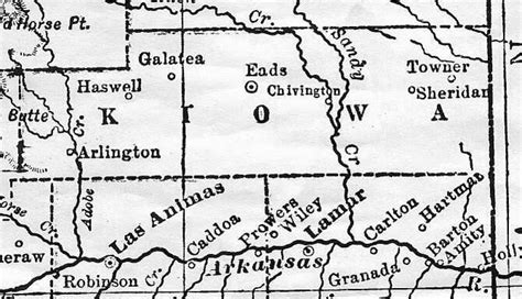 Kiowa County, Colorado: Maps and Gazetteers