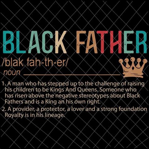 Black Father Svg, Noun Father Day Svg, Father's Day Quote Svg - Buy t-shirt designs