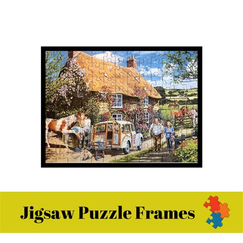 Jigsaw Puzzle Picture Frames 27.5x19.7 inch — Modern Memory Design Picture frames