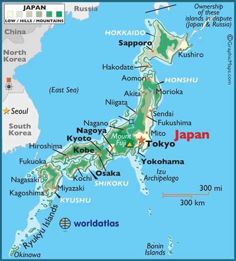 Japón: Islas y Ciudades principales | Japan map, Map of japan, Japan travel