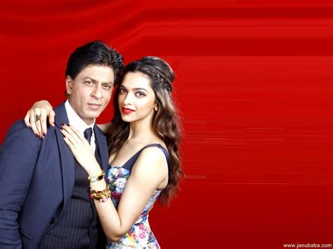 Shahrukh Khan with Deepika Padukone wallpaper - (1024x768) : Janubaba.com