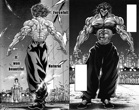 Could these be the best full-body Yujiro's panels in the entire Baki manga? : Grapplerbaki