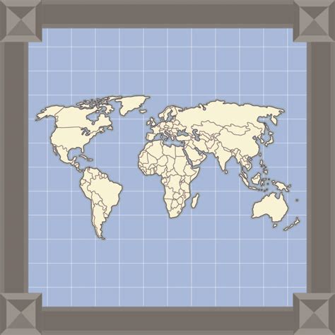 5 Best Images of Printable World Map Without Labels - World Map without ...