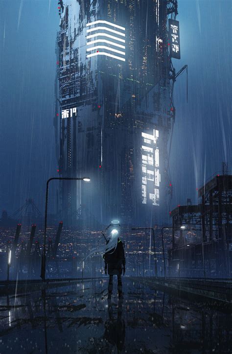 Ville Cyberpunk, Cyberpunk City, Arte Cyberpunk, Futuristic City, Cool Wallpapers Art, Scenery ...