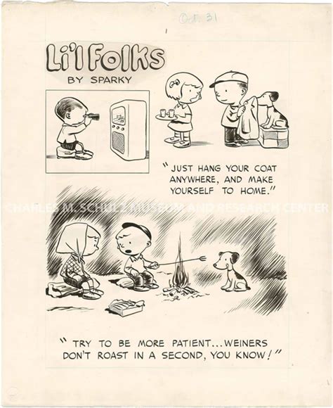 First Versions: Peanuts (comics)