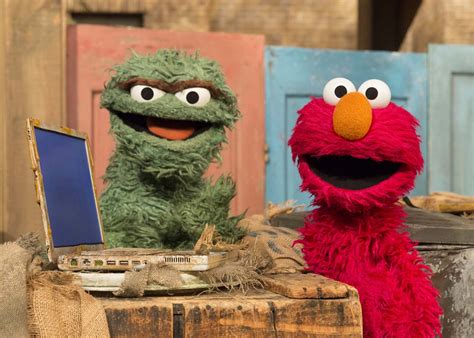 Elmo on Twitter: "Oscar is asking Elmo if he could have the files in Elmo's computer trash bin ...