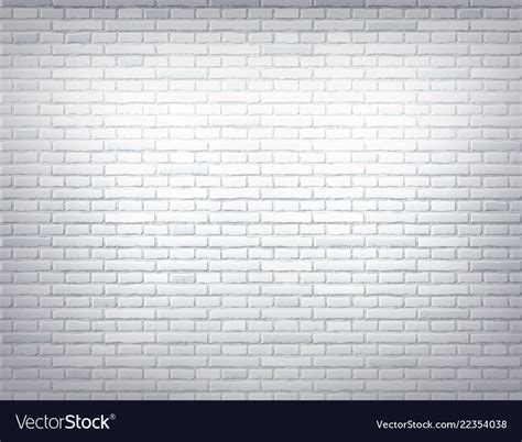 White brick wall texture background design Vector Image