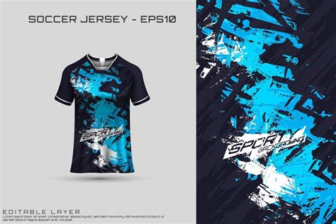 Sports jersey and t-shirt template sports jersey design vector. Sports design for football ...