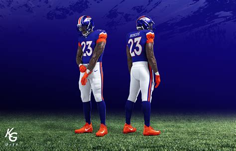 Denver Broncos - Uniform Redesign :: Behance