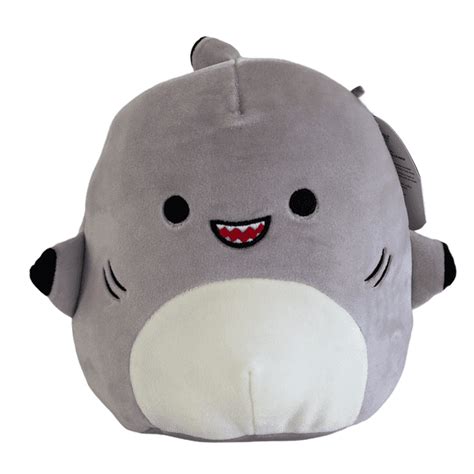 Squishmallows 8" Gordon Gray Shark Plush - Walmart.com - Walmart.com