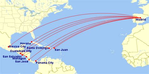 Iberia Airlines Long-Haul Routes and Aircraft Fleet 2017