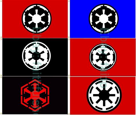 Star Wars Flag Galactic Empire Republic Flag 90x150cm 3x5ft Free ...