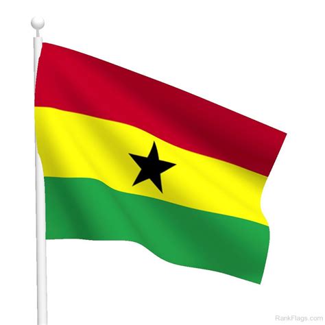 National Flag Of Ghana - RankFlags.com – Collection of Flags