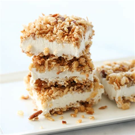 Ice Cream Crunch Bars (Tastes like Fried Ice Cream!) - Our Best Bites