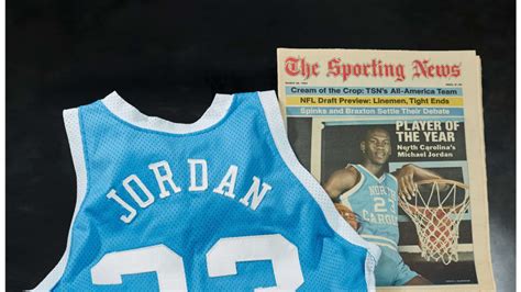 Michael Jordan North Carolina jersey sells for record $1.3M in Heritage ...