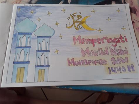 Detail Gambar Mewarnai Anak Tema Maulid Nabi Muhammad Koleksi Nomer 13