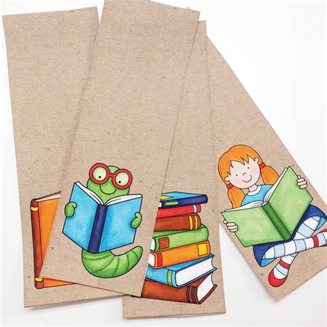 Easy DIY gift idea: Bookmarks! - Kate Hadfield Designs