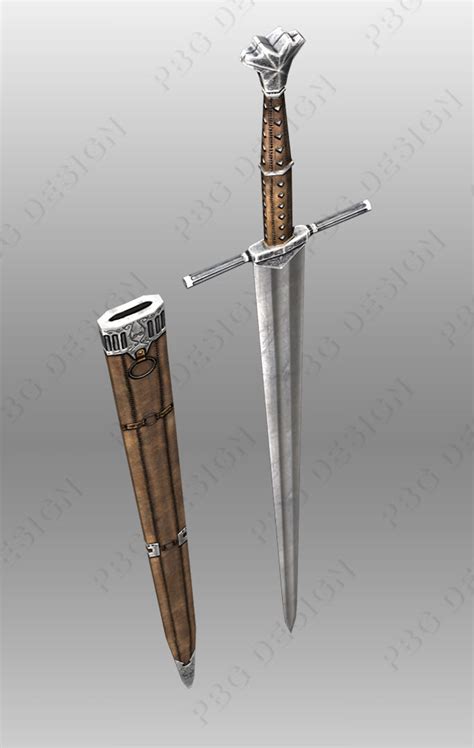 3D model Bastard Swords VR / AR / low-poly MAX OBJ 3DS FBX - CGTrader.com