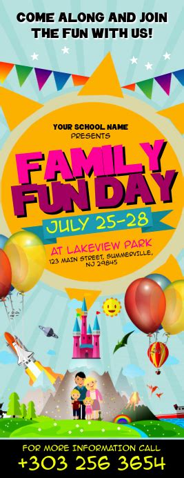 Family Fun Day Flyer Template | PosterMyWall