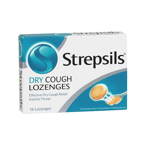 Strepsils Dry Cough Lozenges 16 Lozenges – Chemist Plus