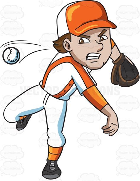 A Baseball Player Pitching A Ball | Pitch