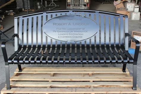 We create our Memorial Benches to be long lasting, durable, and the perfect commemorative bench ...