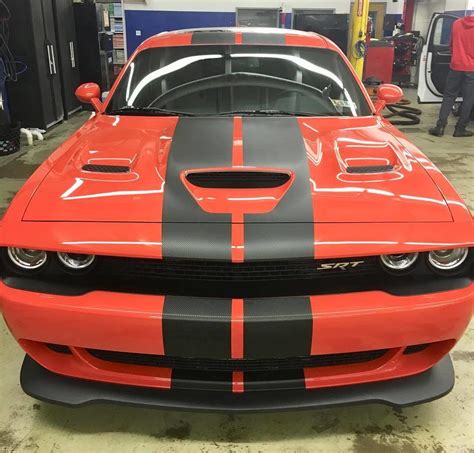 Hellcat Factory Style Rally Stripes 2015 – Up Challenger – Vinyl Stripes, Decals & Graphics ...