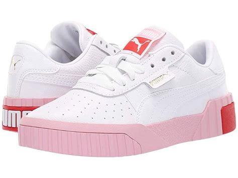 PUMA Cali Women's Shoes Puma White/Pale Pink | Puma, Puma cali, Sneakers