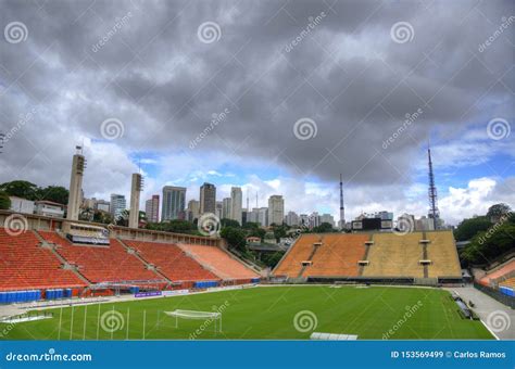 EstÃ¡dio Do Pacaembu Football Museum Sao Paulo Stock Image - Image of ...