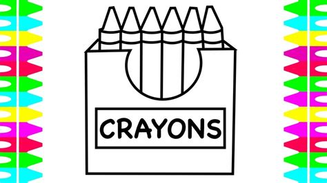 Crayon Box Drawing at PaintingValley.com | Explore collection of Crayon Box Drawing