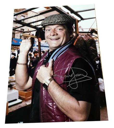 Only Fools and Horses David Jason Hand Signed Large 16x12 Photograph Market - Del Boys Online Shop