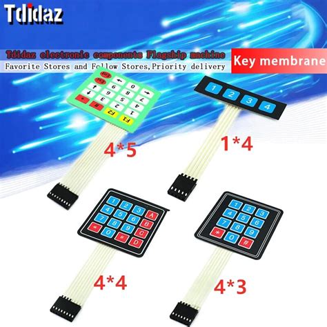 36W Matrix Array Matrix Keyboard Key Membrane LED Switch Keypad Module ...