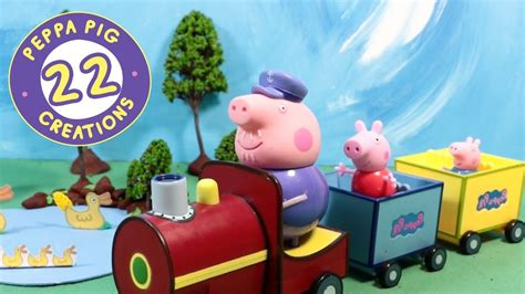 Peppa Pig’s Toy Adventure : Grandpa's Train! | Peppa pig toys, Peppa ...