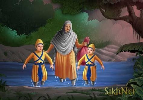 SikhArt‬ Mata Gujri with Chote Sahibzaade! Their Sacrifices are ...