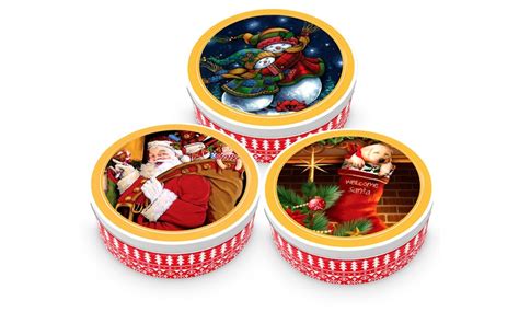 Christmas Cookie Tin 100g | Groupon