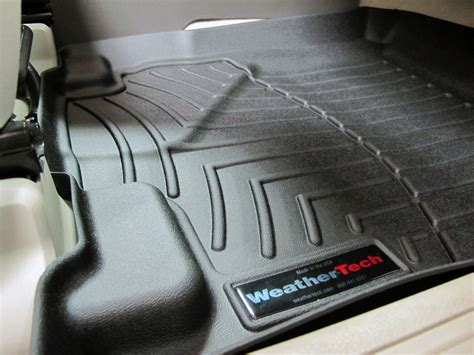 2008 Ford Edge WeatherTech Front Auto Floor Mats - Black