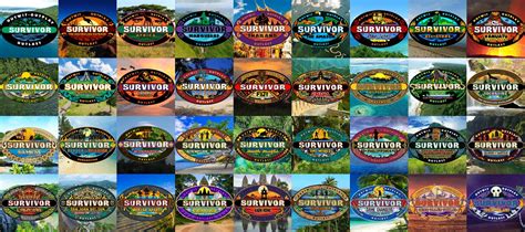 I made a Survivor banner featuring all 36 logos and the countries they were filmed in behind ...