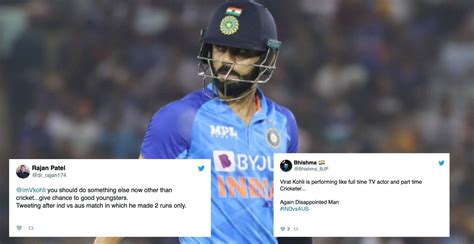 "It shows Virat Kohli century was fixed" - Twitterati react as former India captain gets out ...