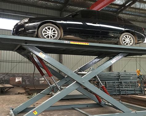 Single-layer Car Scissor Lift Supplier Car Elevator