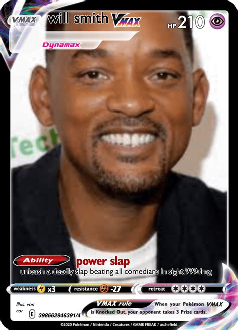 will smith : r/custompokemoncards