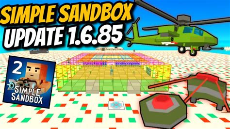 Simple Sandbox 2 New Update (1.6.85) - YouTube