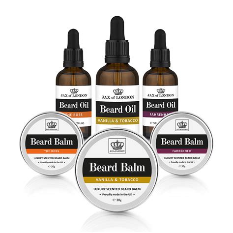 Cologne Inspired Beard Oil & Beard Balm Gift Set - Jax of London