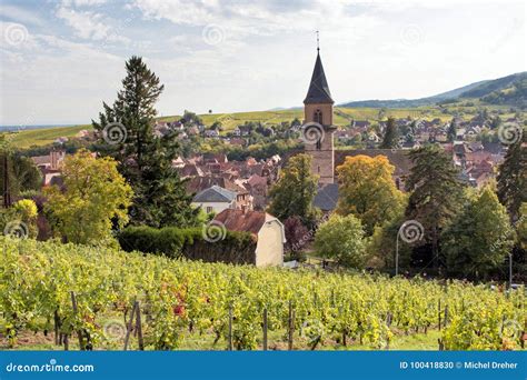 Ribeauville stock photo. Image of pinot, france, alsace - 100418830