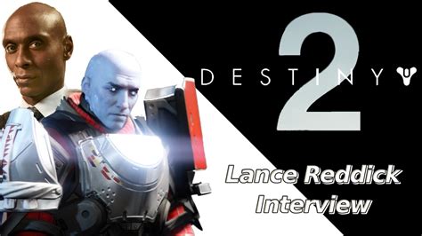 Destiny 2 Gameplay Reveal : Lance Reddick Interview - YouTube